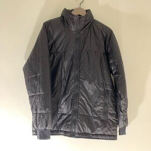 KENZO Solid Puffer Jacket with Quilted Design